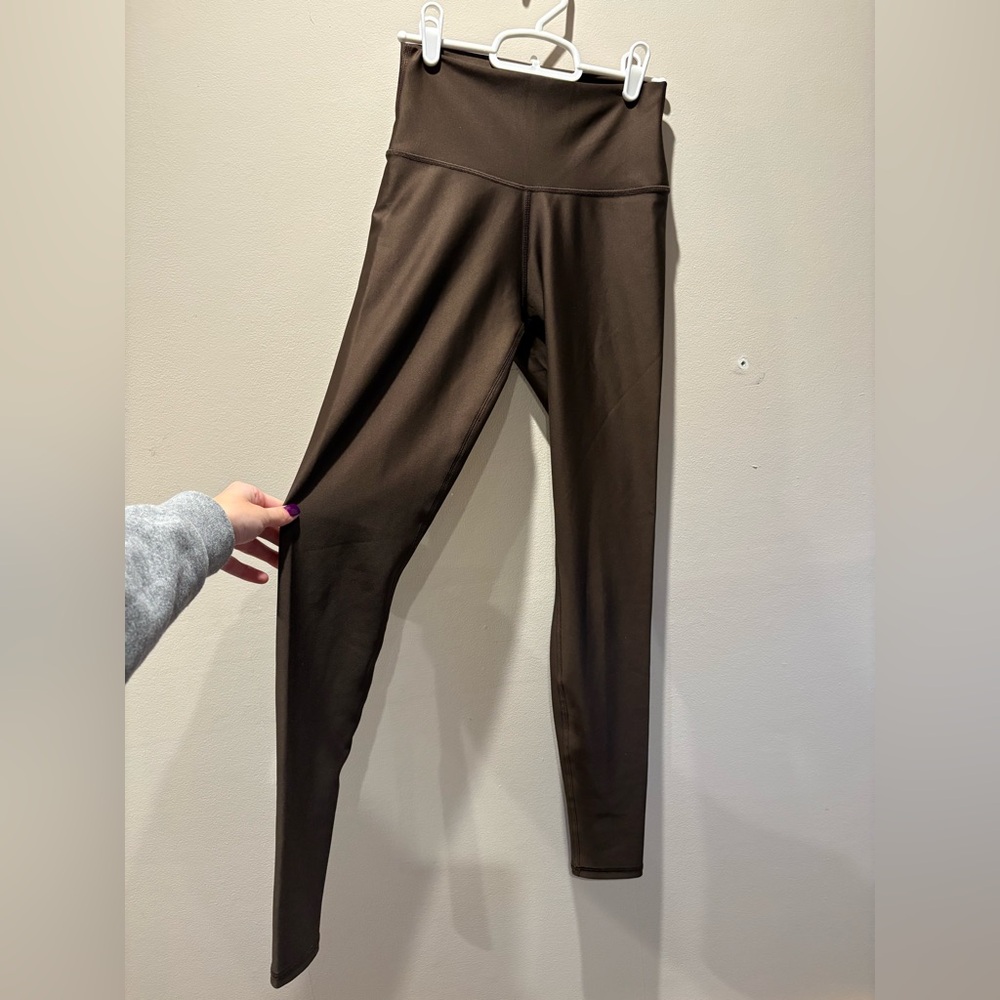 ALO Yoga Chocolate Brown Leggings
